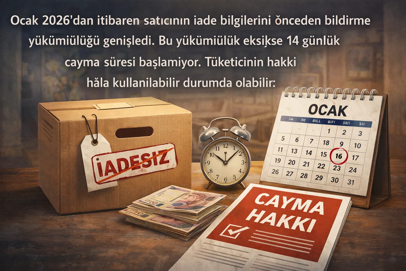İnternet Alışverişinde Cayma Hakkı: Satıcı Sizi Yanıltıyorsa Süre Hiç Başlamamış Olabilir